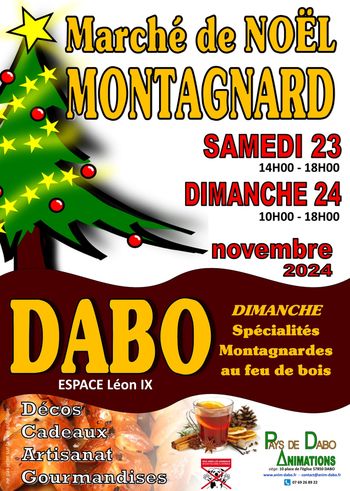 Marché de Noël Mointagnard 2025 - DABO